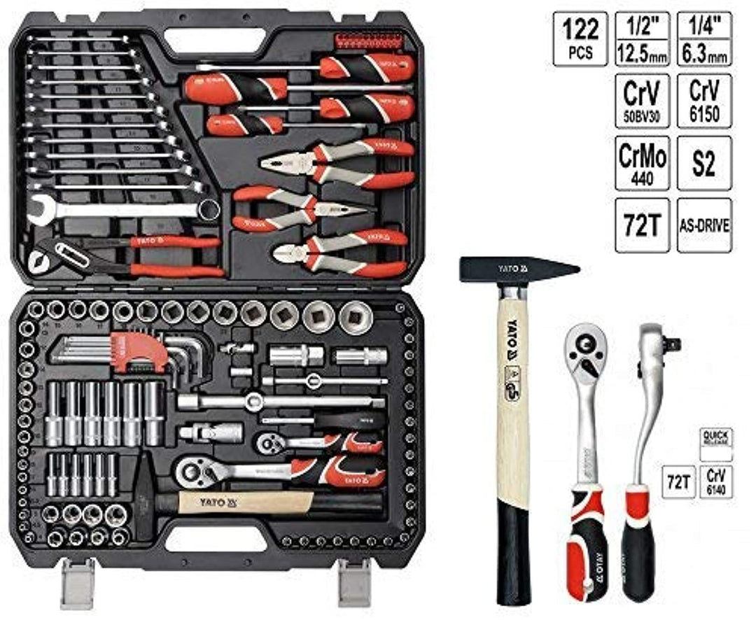 SOCKET SET 14 12 122PCS