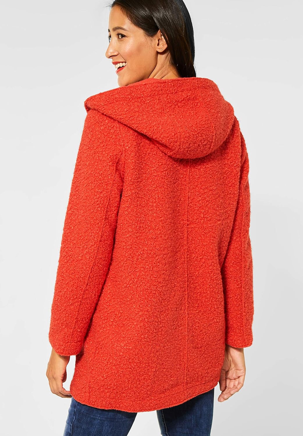 STREET ONE Damen Mantel 38 Power Red, 38 Power Red