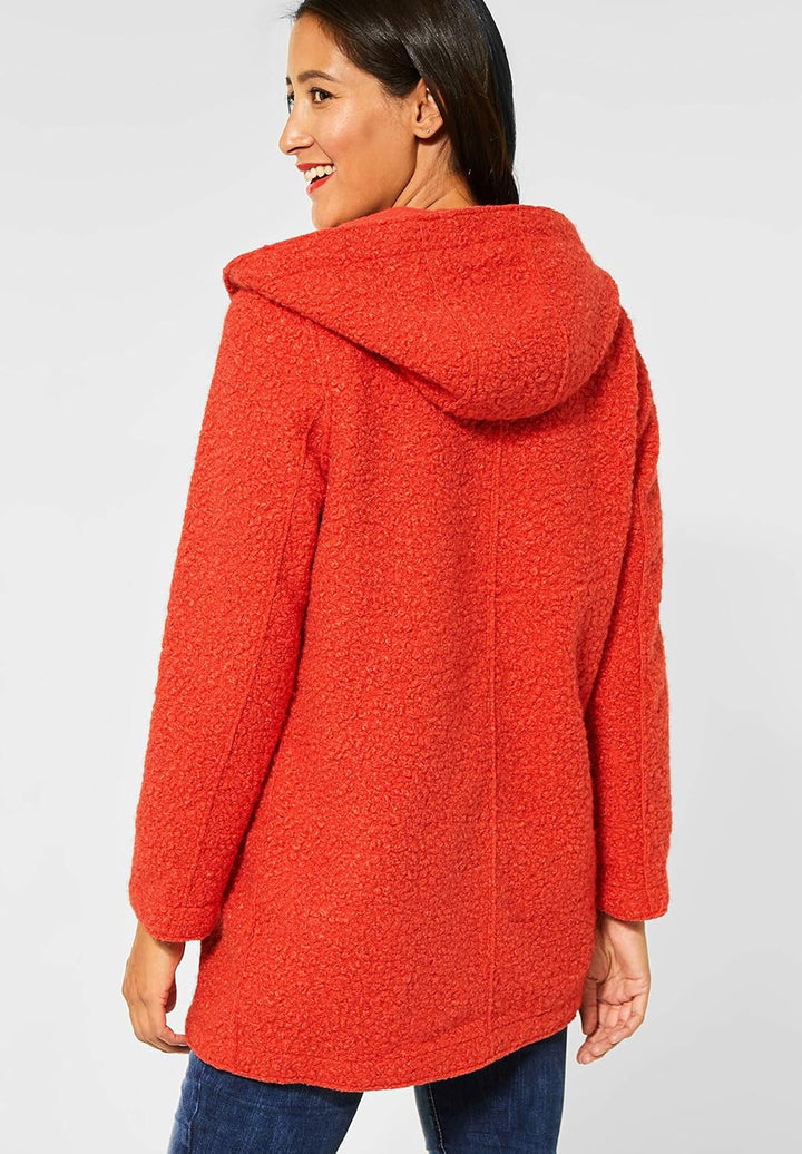 STREET ONE Damen Mantel 38 Power Red, 38 Power Red