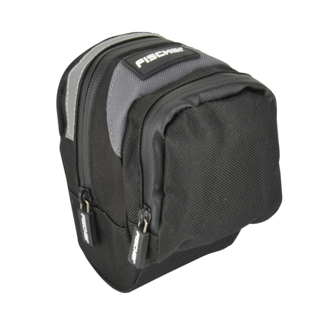 Fischer Tasche Sattel, schwarz, 8 x 11 x 26 cm, 86249