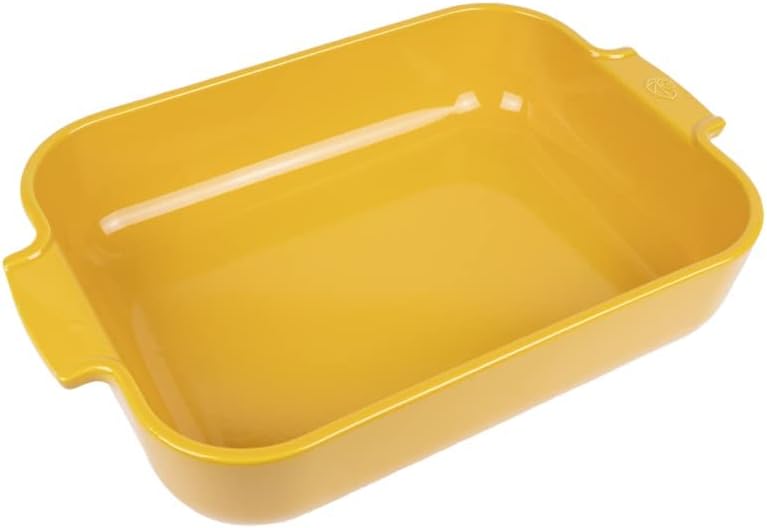 PEUGEOT - Rechteckige Auflaufform aus Keramik - 36 cm x 23,6 cm x 7,5 cm - Fassungsvermögen: 3,8 L -