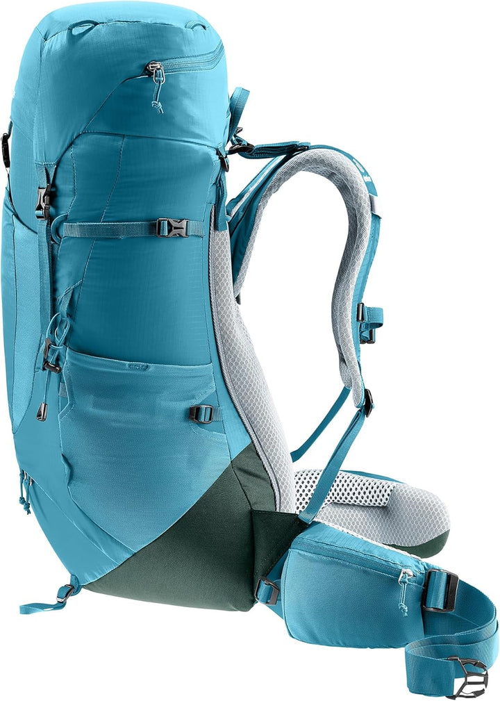 deuter Damen Aircontact Lite 35 + 10 Sl Trekkingrucksack (1er Pack) 35+10 L Lagoon-ivy, 35+10 L Lago