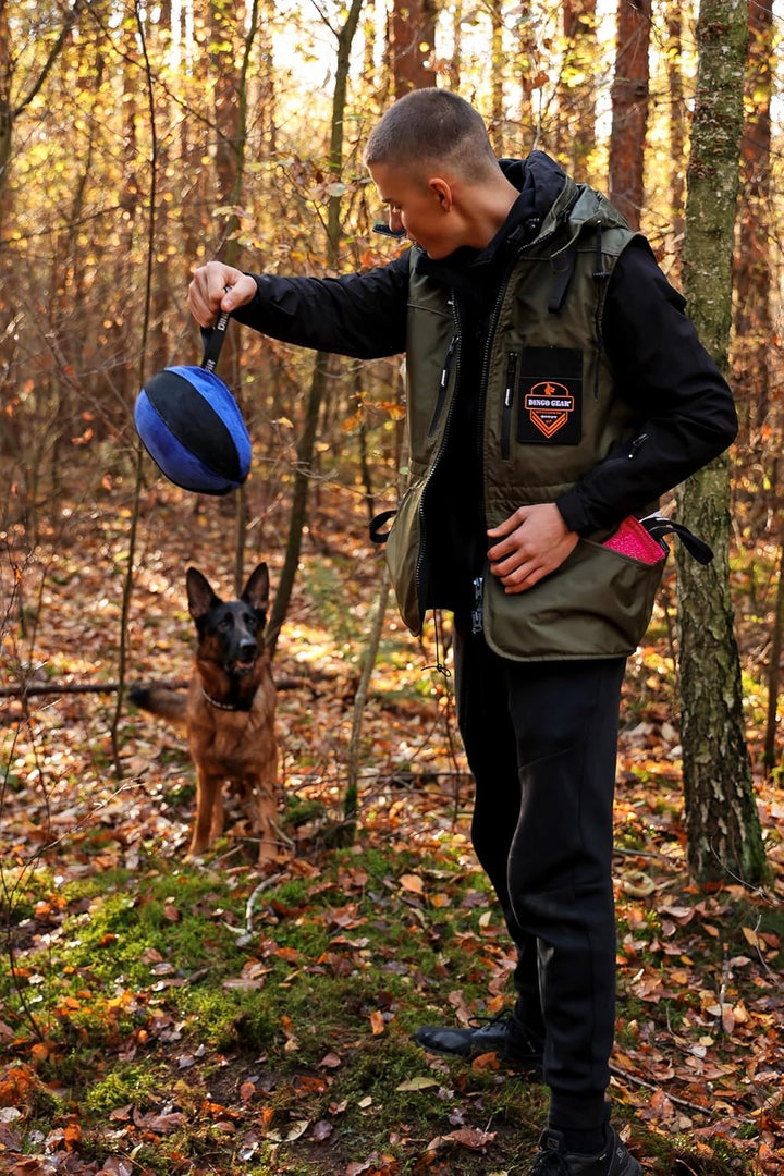 DINGO GEAR All-season Training Vest with a Hood Grün 4 - XL grosse, Grün 4 - XL grosse