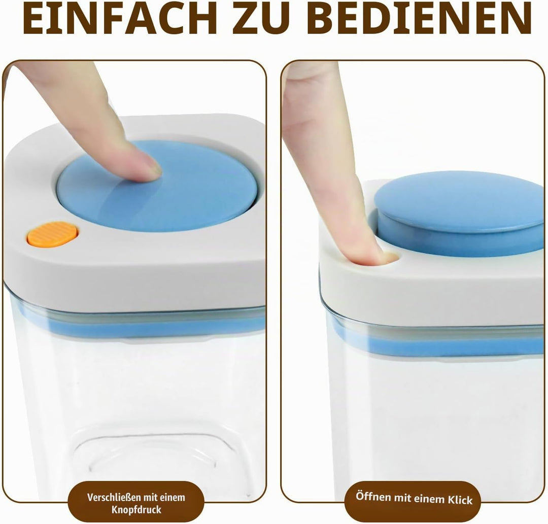 Coffee Canister Kaffeedosen Luftdicht Kaffeebohnen Aufbewahrung Vakuumdose Kaffee für Kaffeepulver,