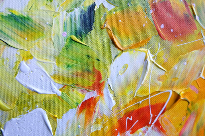 Monica Mirafiori I 100% HANDGEMALT I Gemälde Strauss 100x70cm | Gemälde Handgemalt | Acrylgemälde |