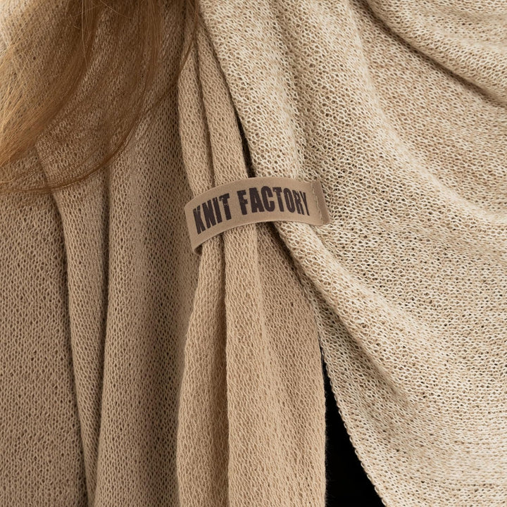 KNIT FACTORY - Ella Dreieckstuch - Dreieckstuch Damen - Fein Gestrickter Damen Schal - Halstücher fü
