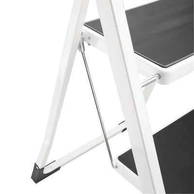 Vogue 2 Tread Folding Step Stool, 900(h) x 470(w) x 30(d)mm.