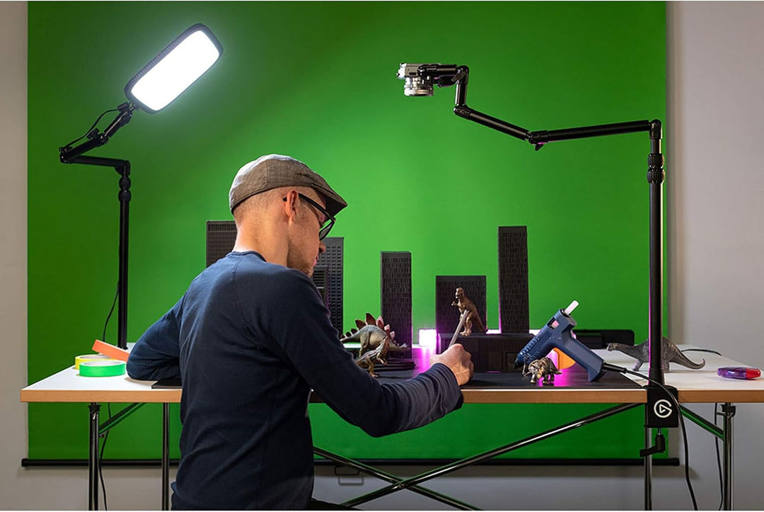 Elgato Flex Arm L, hochwertiger 4-gliedriger Gelenkarm für einfaches Befestigen und Anpassen von Bel