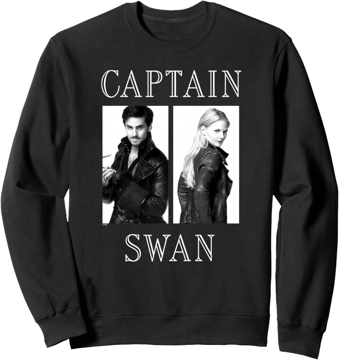 Once Upon a Time Captain Swan Augen Sweatshirt
