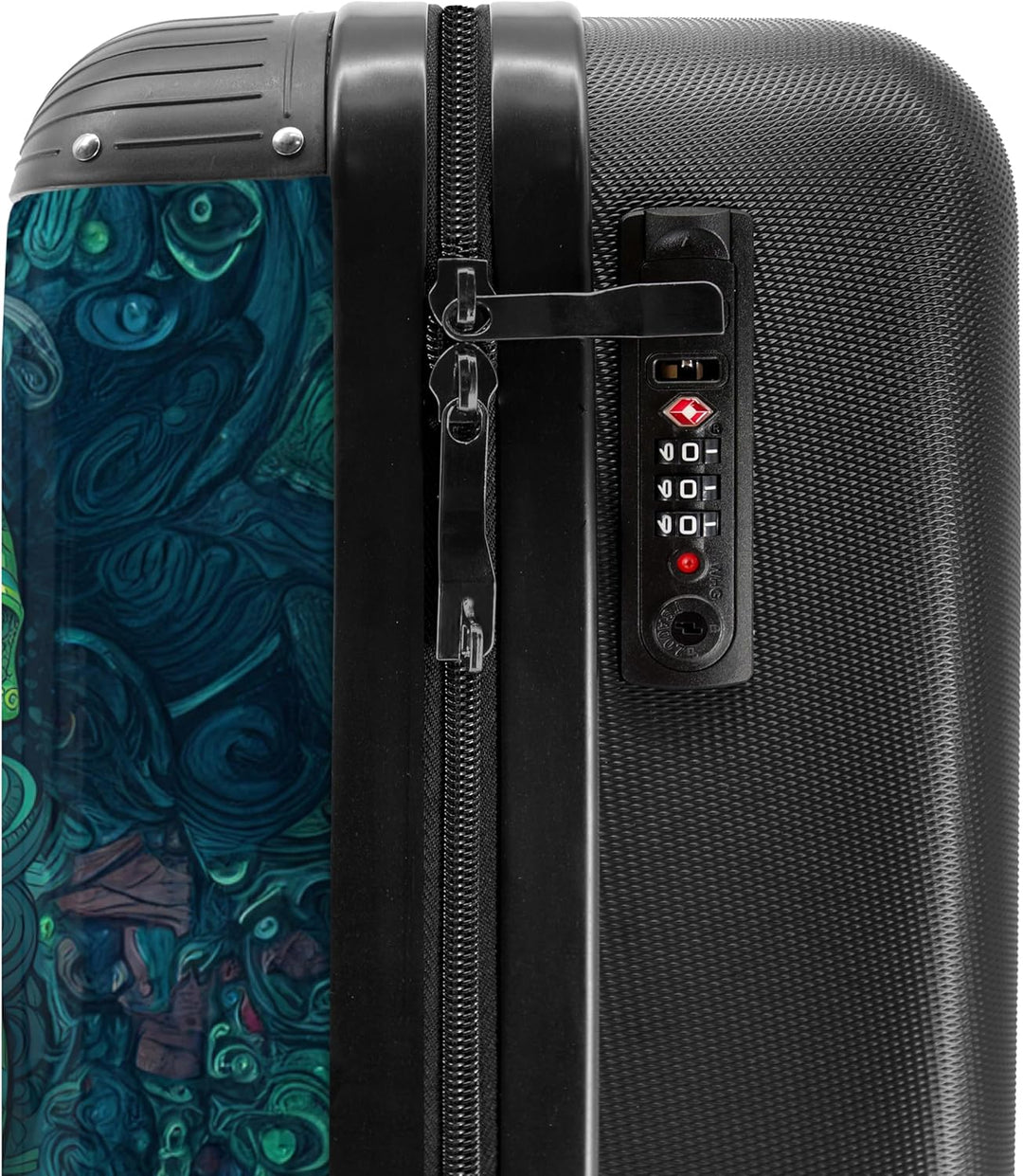 NoBoringSuitcases.com® Handgepäck, Hartschalenkoffer mit TSA Schloss, Trolley, Reisekoffer, Carry on