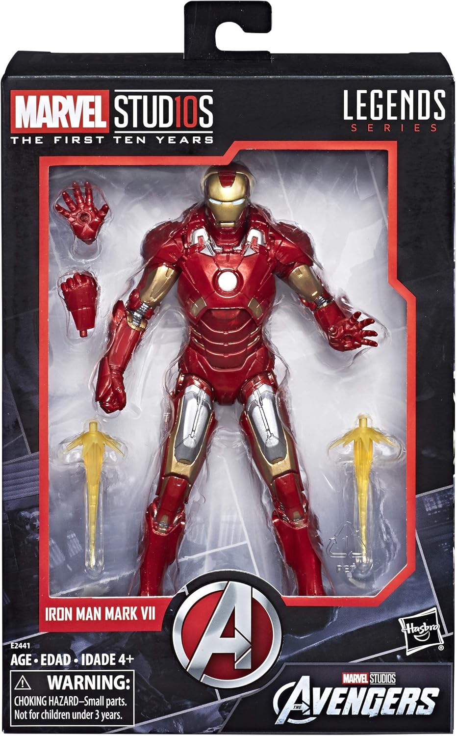 Marvel Legends MCU The First Ten Years The Avengers Iron Man Mark VII