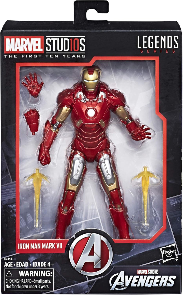 Marvel Legends MCU The First Ten Years The Avengers Iron Man Mark VII