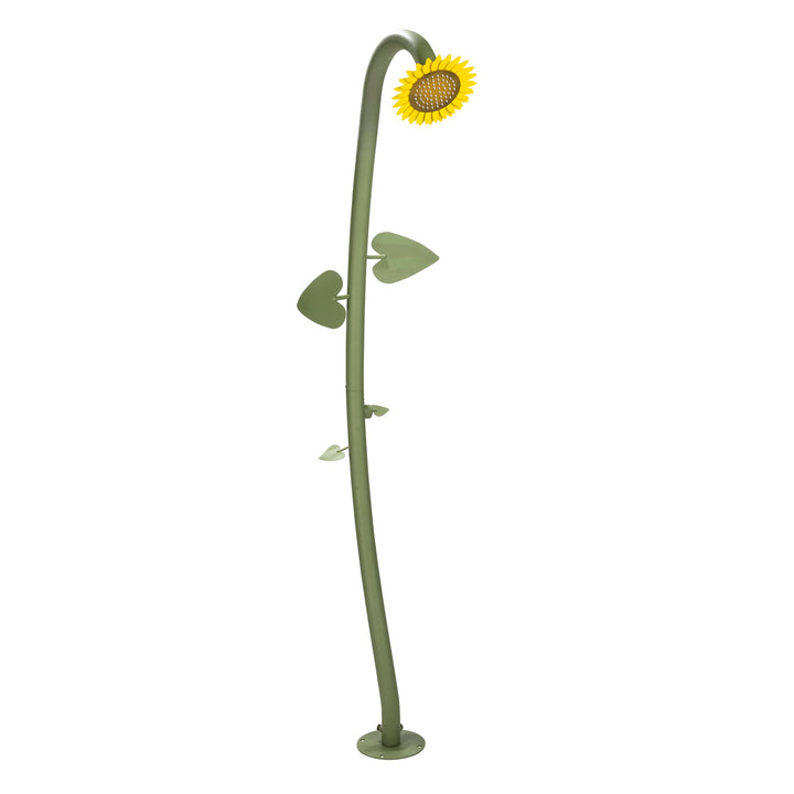 Haushalt International Gartendusche Sonnenblume Flowershower - Höhe ca. 217 cm - Verstellbarer Dusch