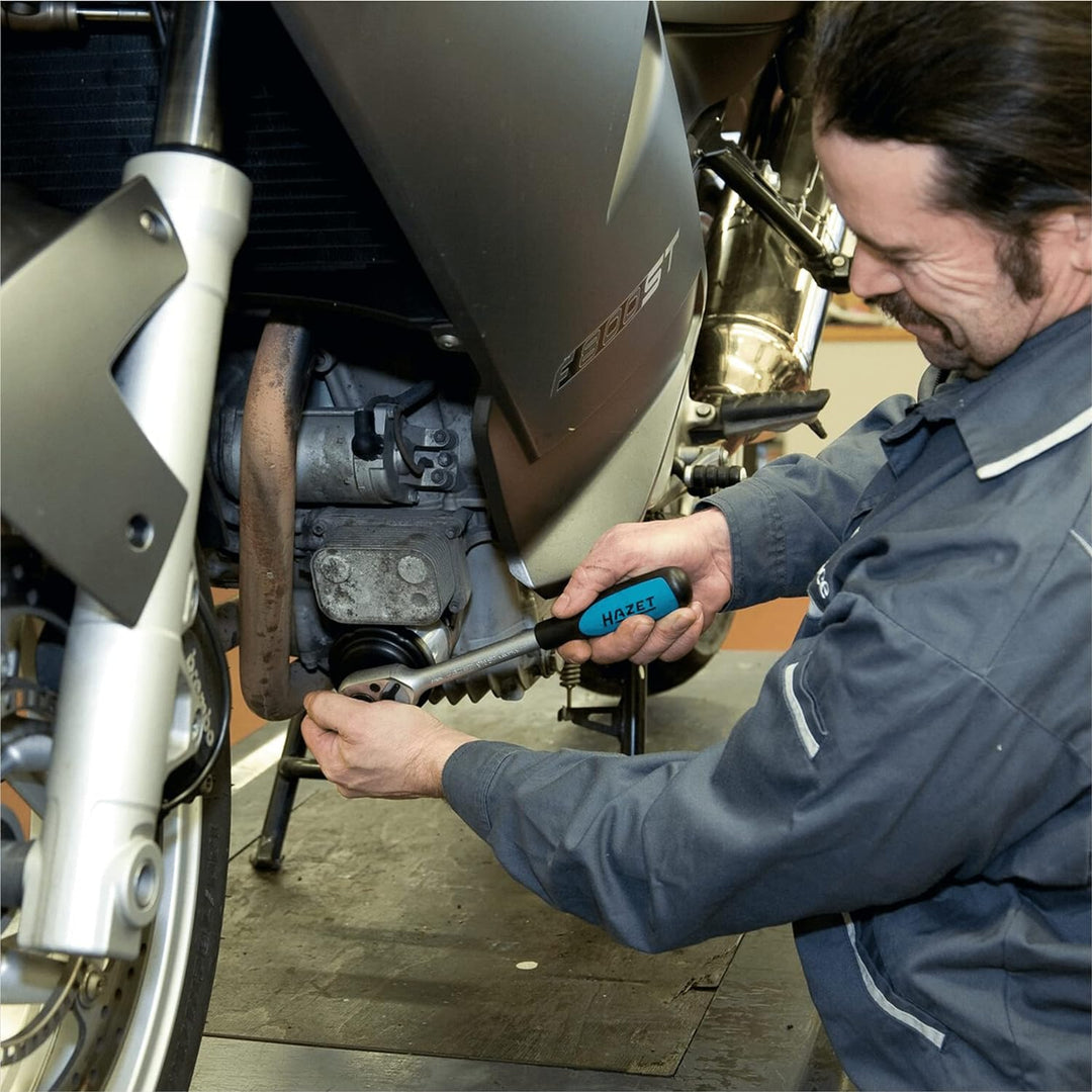 HAZET Öl-Filter-Schlüssel 2169-76K | passendes Werkzeug für verschiedene Ölfilter mit einem Durchmes