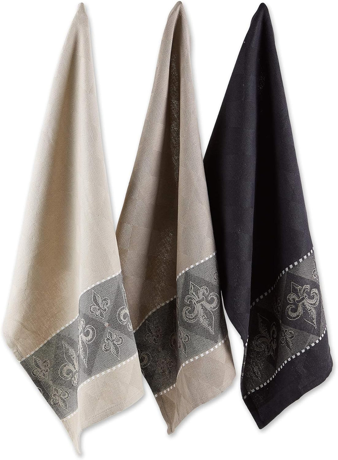 DII 100% Baumwolle, maschinenwaschbar, Everyday Kitchen Basic, Ultra saugstark, Jacquard Dekorative