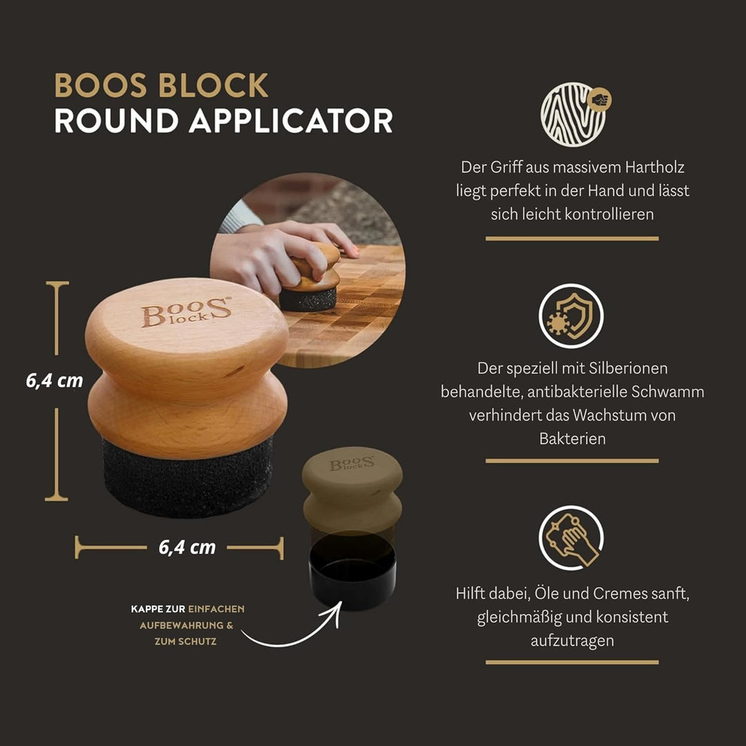 Boos Block Schneidebretteröl- und Wachs-Set – Mystery Oil (473 ml) – Board Cream (148 ml) – Öl für S