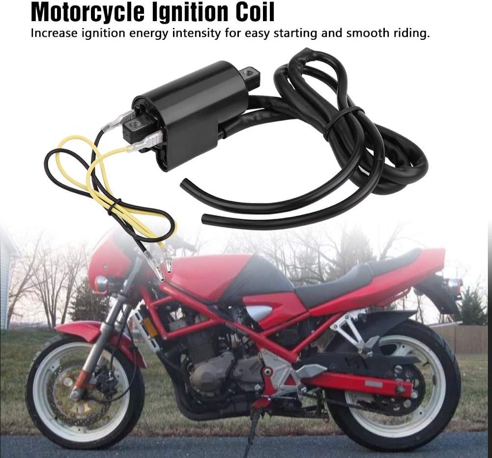 Motorrad Zündspule, Fydun Kunststoff Zündspule Motorrad Zubehör für GSF400 GSF600 GSF1200 Bandit