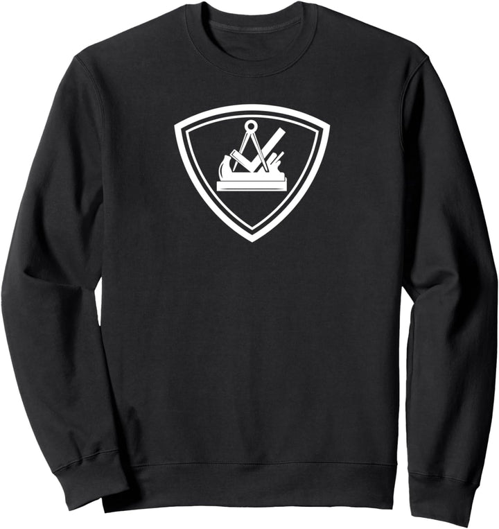 Tischler & Schreiner Emblem mit traditionellem Zunftzeichen Sweatshirt