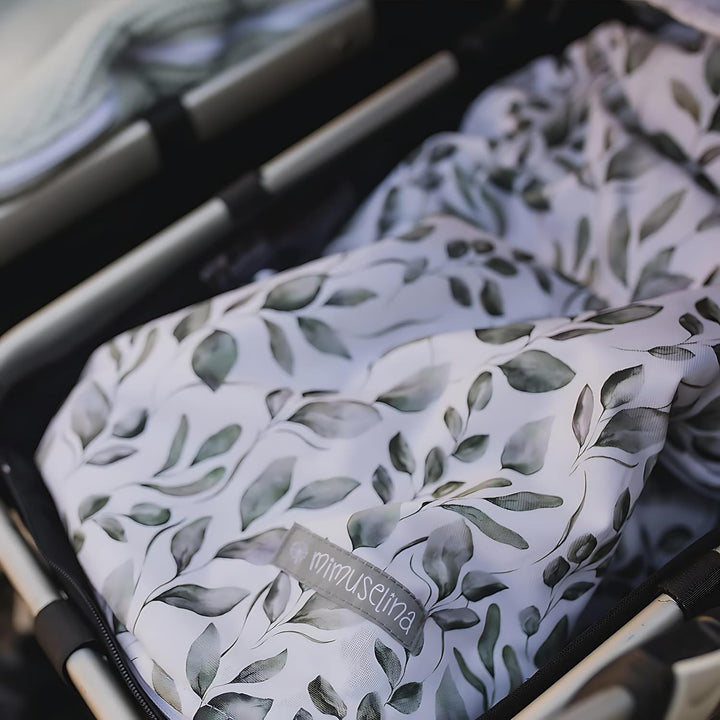 MIMUSELINA Kinderwagensack Winter - Kinderwagen Decke Winter für Neugeborene - Kinderwagendecke Baby