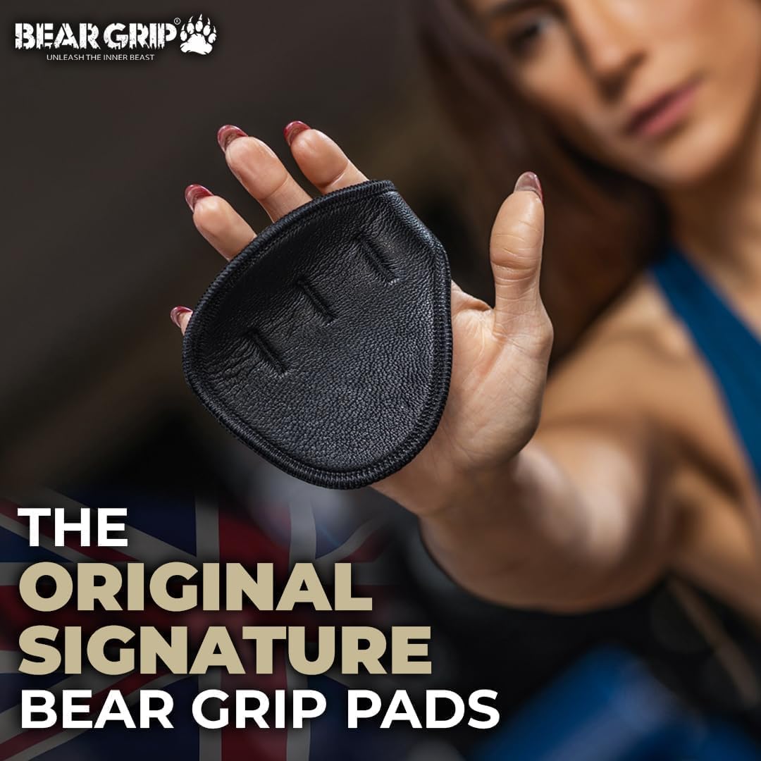 BEAR GRIP® Neopren-Handschuhe für Damen und Herren, hygienische Alternative zu Gewichtheberhandschuh