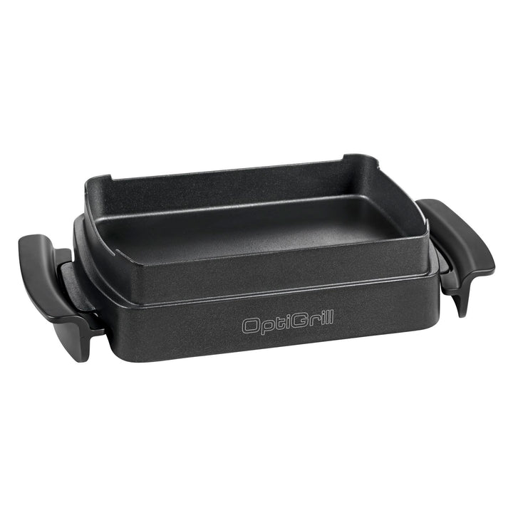 TEFAL OptiGrill Snacking & Baking Backschale XA725870| antihaftbeschichtet | wärmeisolierte Griffe |