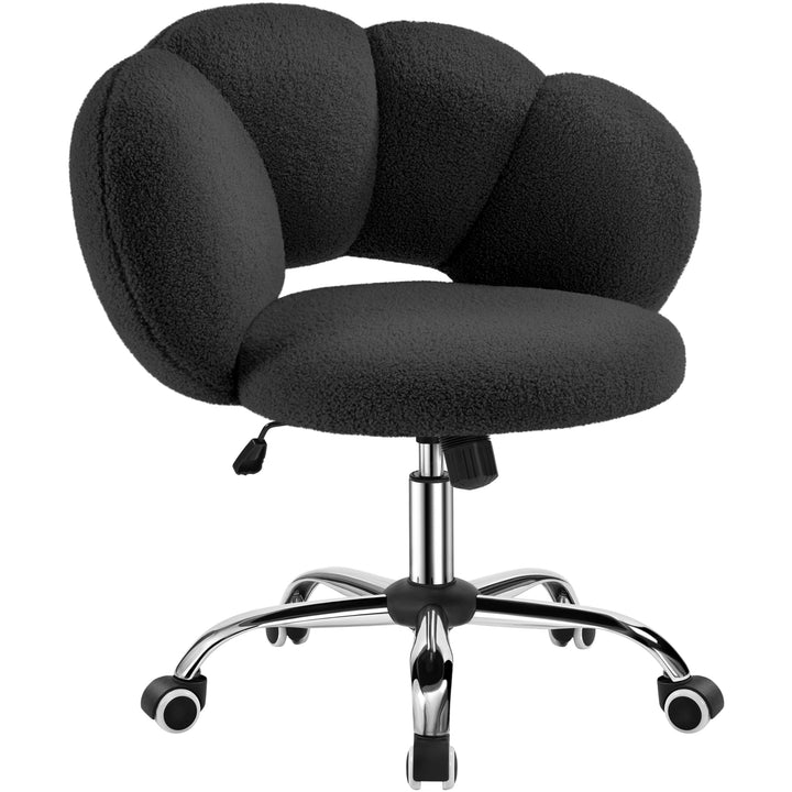 Yaheetech Schreibtischstuhl Bürostuhl Ergonomisch Bürosessel in Wolkenform Schminktischstuhl bis 136