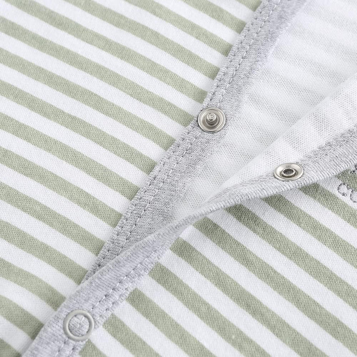 Chamie Strampler für Babys, Strampler, langärmelig, Baumwolle, 0–3 m/3–6 m/6–9 m/9–12 m 0-3 Monate D