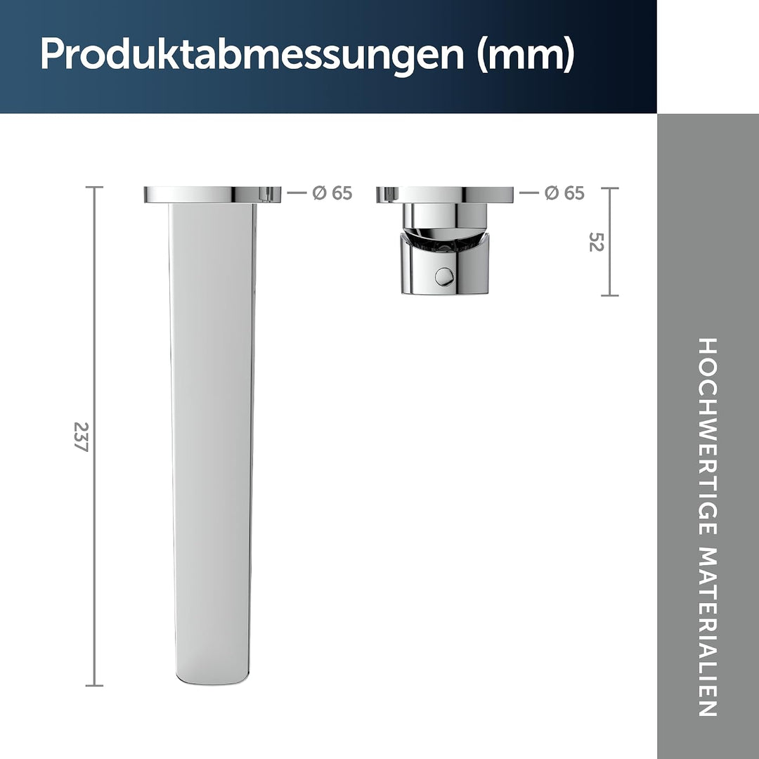 Ideal Standard BD133AA Keramik O Einhebelmischer für Waschbecken Kit 2, verchromt