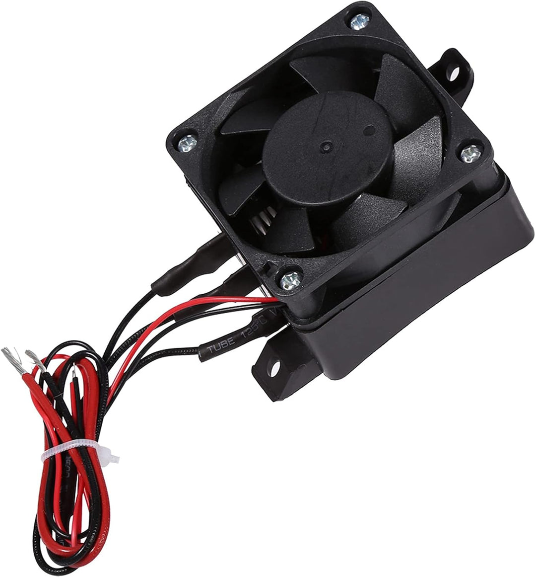 Nikou PTC Heizung 12V 100W, Auto Heizlüfter Fan Lufterhitzer Konstante Temperatur Heizelement Energi