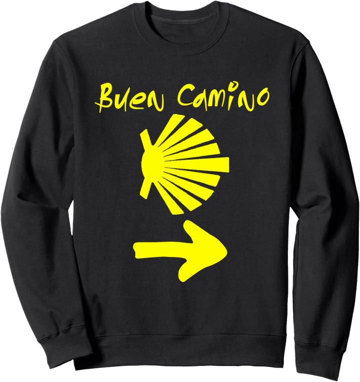 Buen Camino Wandern Santiago Compostela Spanien Geschenk Sweatshirt