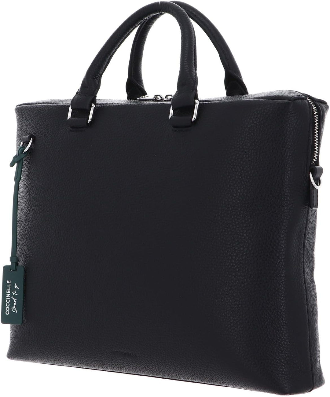 COCCINELLE Man Soft Man Briefcase Grained Leather Noir