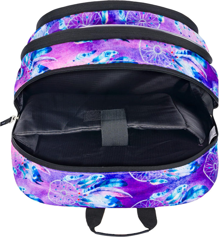 Baagl Kinderrucksack, Schulrucksack für Kinder mit ergonomisch geformter Rücken, Brustgurt und refle