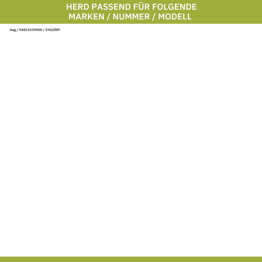 eVendix Aussenfenster AEG 561182402/9 für Backofentüre Herd