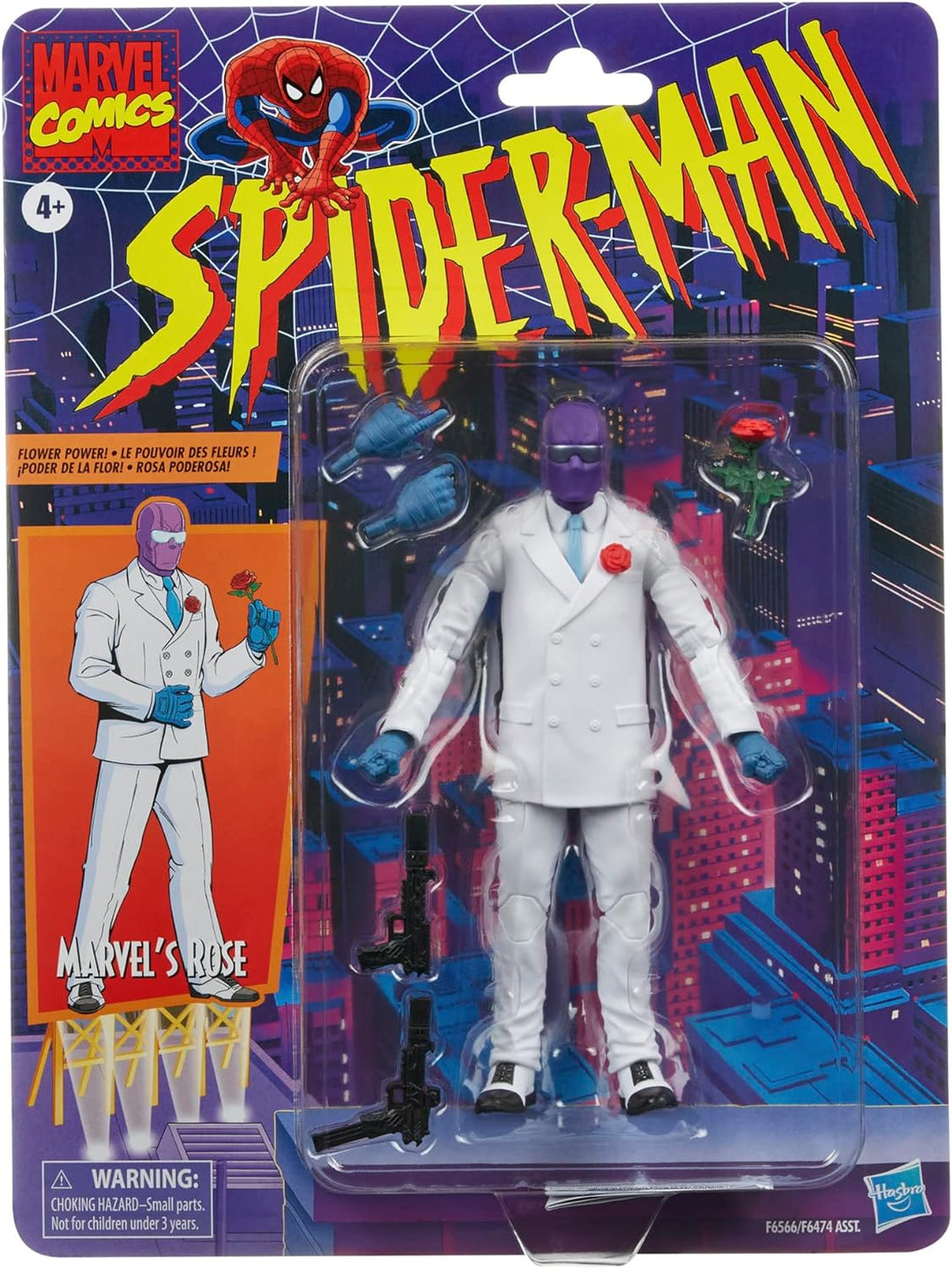 Spider-Man Hasbro Marvel Legends Series Marvel's Rose, 15 cm grosse Legends Action-Figur zum Sammeln