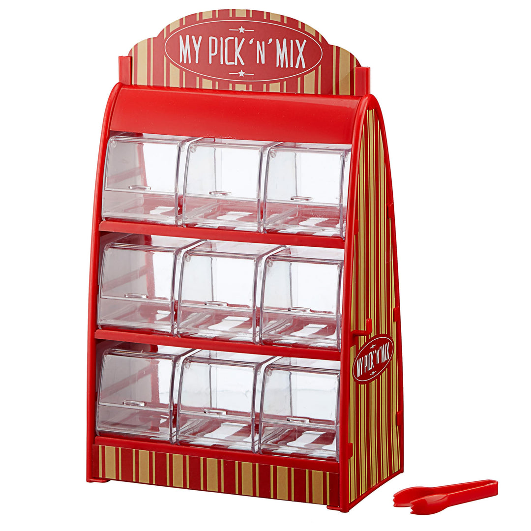 Cepewa Süssigkeitenspender Retro Süssigkeitenautomat mit Zange Weingummi Spender 50er Jahre Fruchtgu