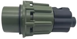 2 polig NATO Elektrowendel, 2 x 35 mm², 4 Meter NATO Wendel, 12V/24V NATO Spiralkabel, 2 x NATO Stec