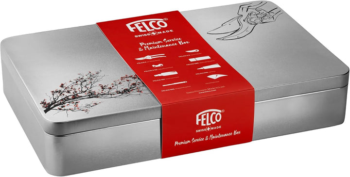 FELCO Modell 2 Service- und Wartungsbox Modell 933 Modell 2 inklusive Ersatzklinge 2/3 Schmierspray