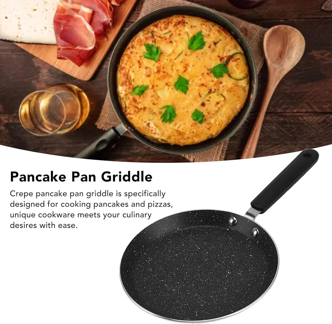 Tissting Crepe Pfanne, 20cm Antihaftpfanne pan Pfannkuchen Runde Omelette Pfanne Sandwichmaker Grill