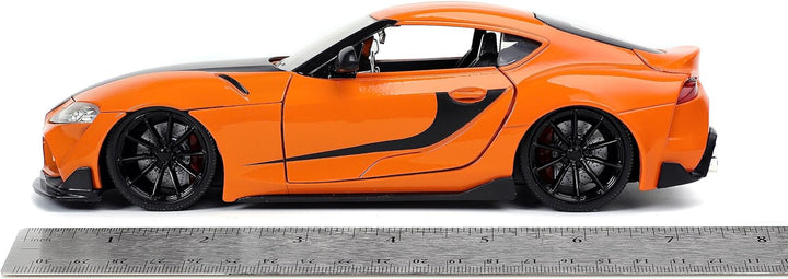 Jada Toys Fast & Furious F9 1:24 2020 Toyota Supra Die-cast Car, Toys for Kids and Adults