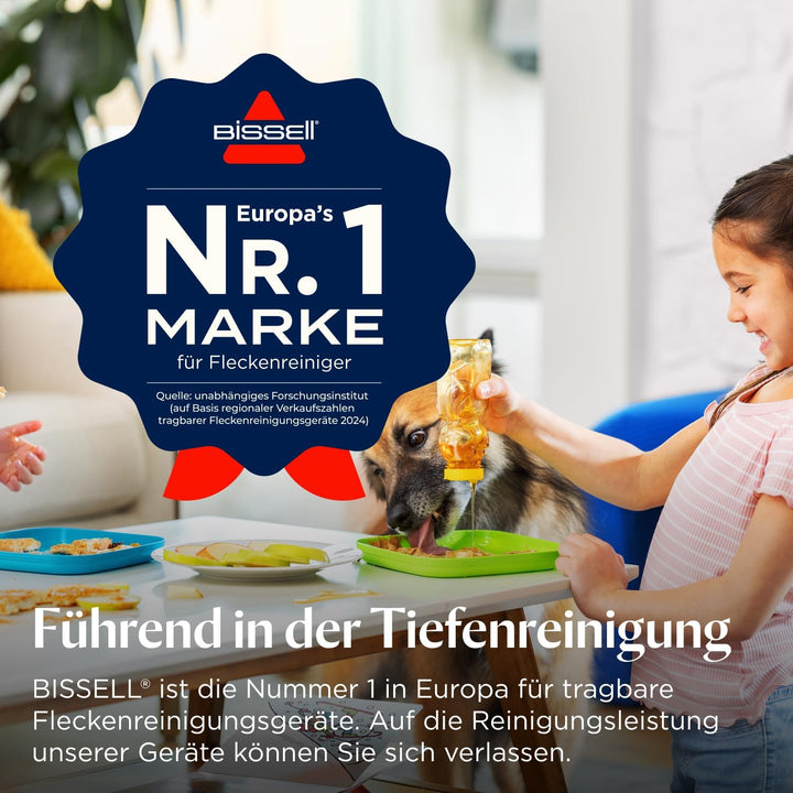BISSELL Little Green, Polsterreiniger Gerät, Teppichreiniger für Alltägliche Flecken & Verschmutzung