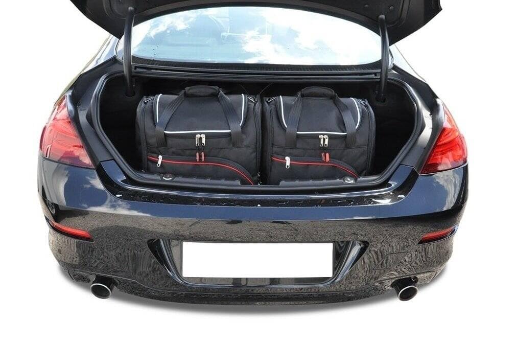 KJUST Dedizierte Reisetaschen 4 stk kompatibel mit BMW 6 COUPE F13 2011-2018