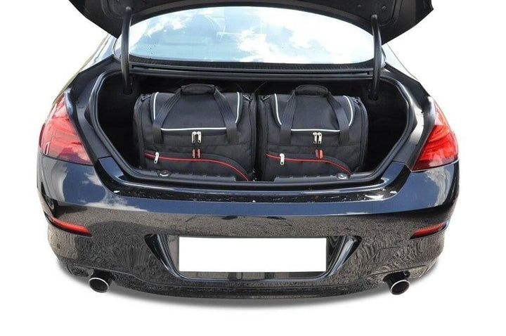 KJUST Dedizierte Reisetaschen 4 stk kompatibel mit BMW 6 COUPE F13 2011-2018