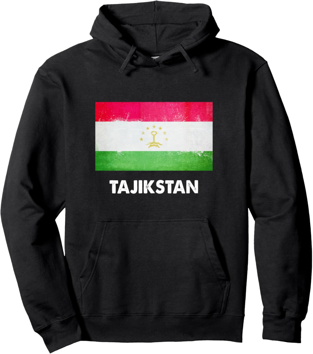 Tadschikisch Tadschikistan Flagge Pullover Hoodie