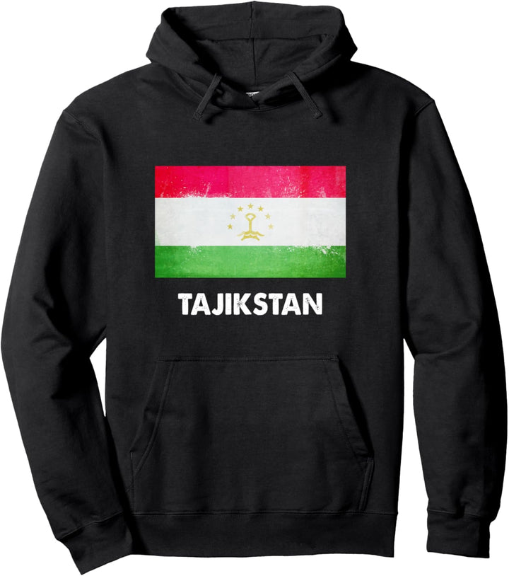 Tadschikisch Tadschikistan Flagge Pullover Hoodie