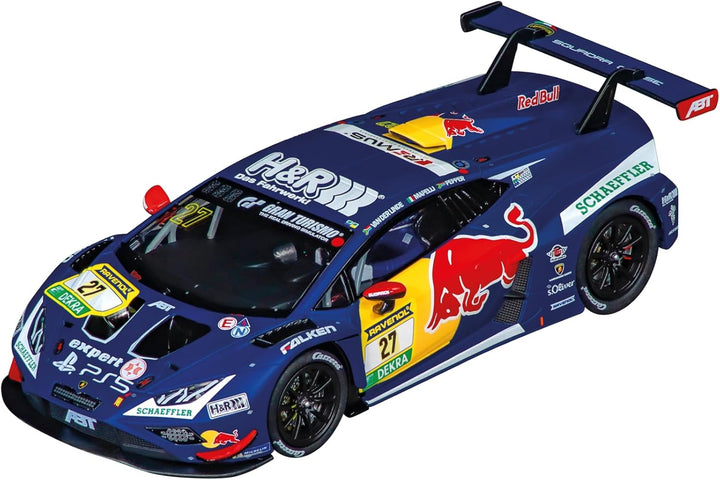 Carrera Evolution Lamborghini Huracán GT3 Evo2, ABT-Sportsline No. 2 – Slotcar mit Lichtfunktionen,