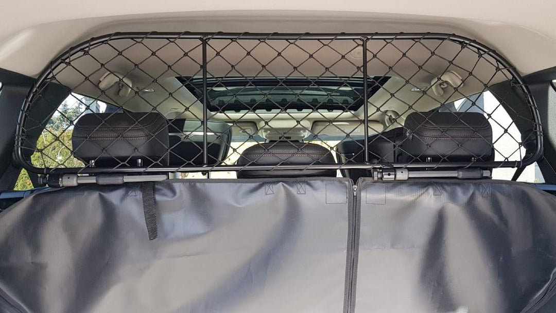 ERGOTECH Trennnetz Trenngitter für Renault Koleos (ab BJ 2017), RDA65-M, für Hunde und Gepäck