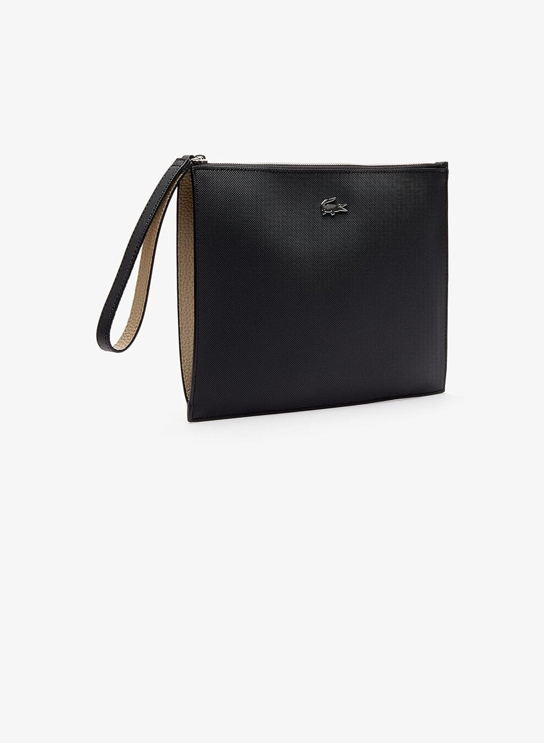 Lacoste Damen Nf2791aa Reisezubehör-Brieftasche Einheitsgrösse Noir Krema, Einheitsgrösse Noir Krema