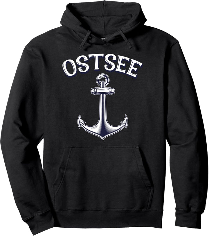 Ostsee, Nautik, Meer, Urlaub, Strand Pullover Hoodie