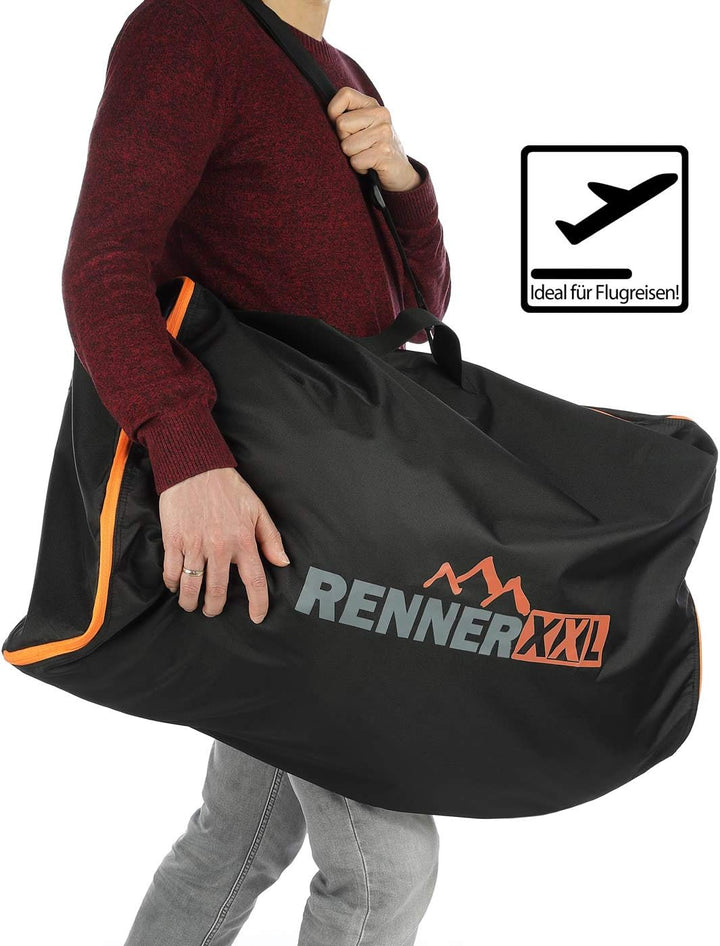 RENNER XXL Rucksack Flugzeug Schutz-Hülle - Flight Cover - Für Backpacker und Trekking-Rucksäcke 120