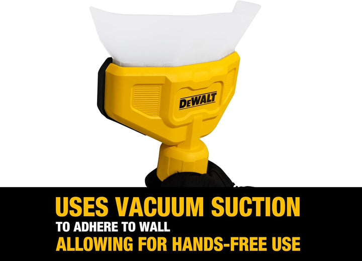DEWALT DXVA00-1500E Staubsammler hat EIN Trichterdesign für maximale Schmutzaufnahme.Eine Gummidicht